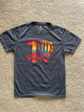 Charcoal Performance Short-Sleeve Tee